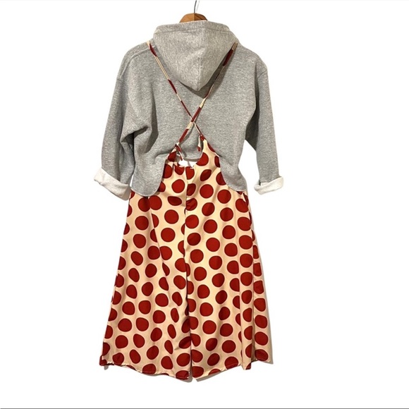 Kids Polka Dot Spaghetti Strap Soft Flowy Romper - Picture 7 of 16